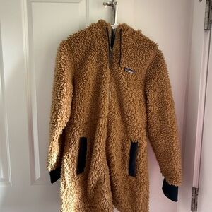 Patagonia Tan Sherpa Hoodie